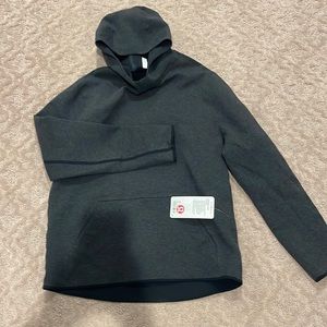 NWT, Black and Charcoal Lululemon Chamber Layer Pullover, XL